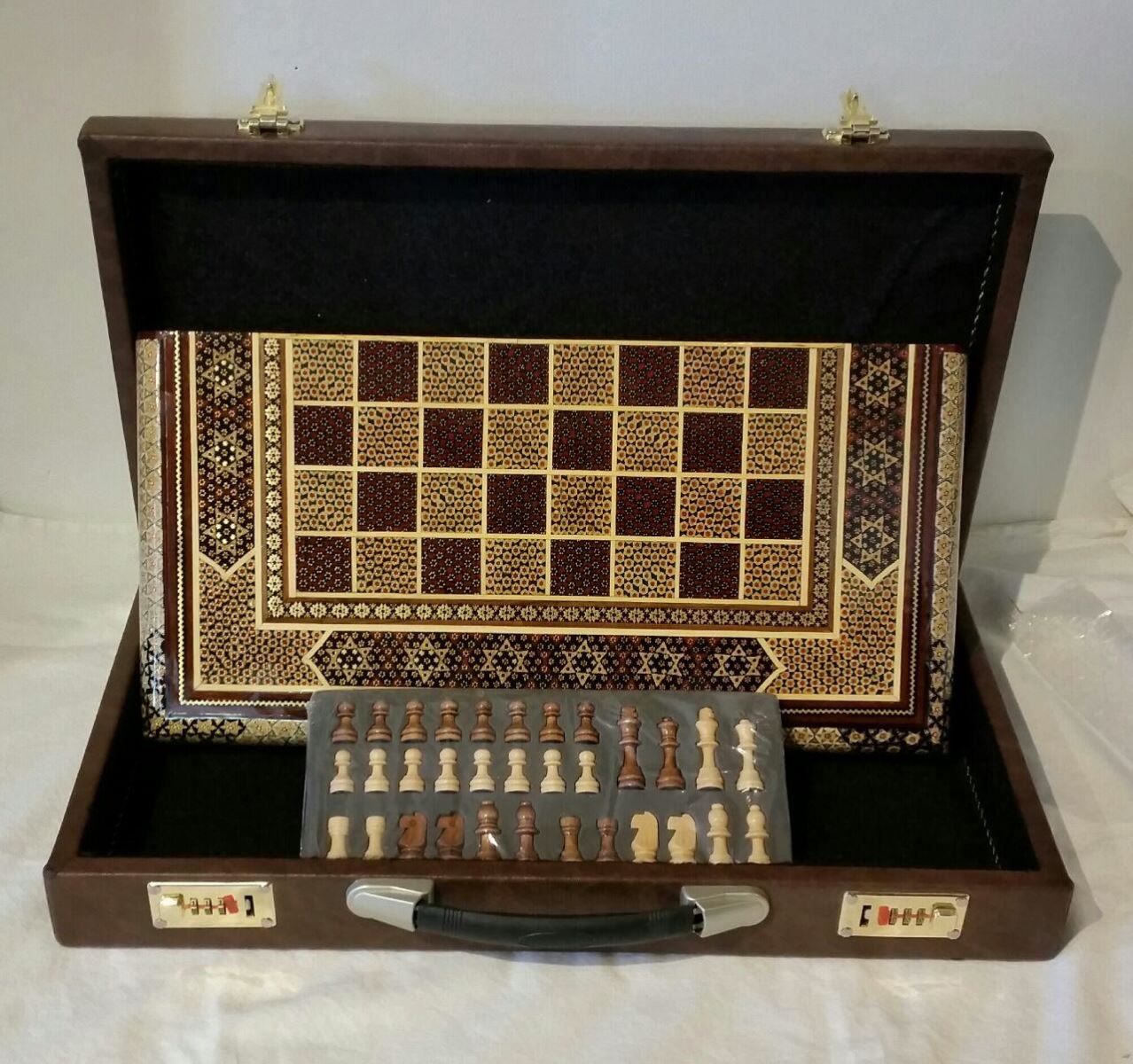 Chess & Backgammon Box 120 SOLD