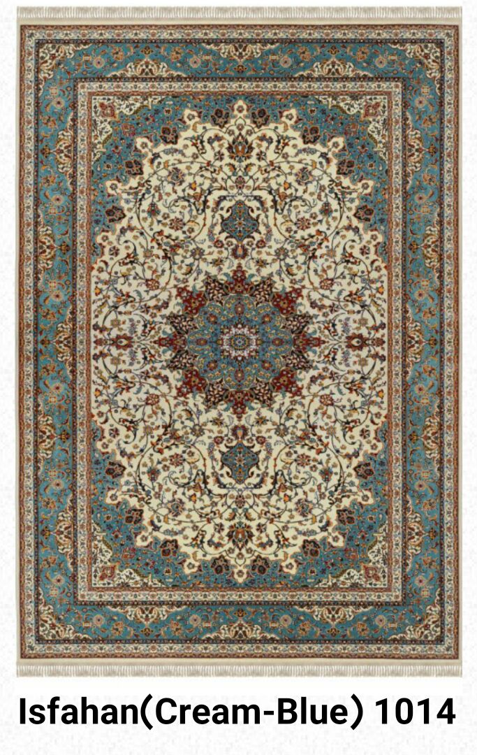 Isfahan Cream-Blue 1014