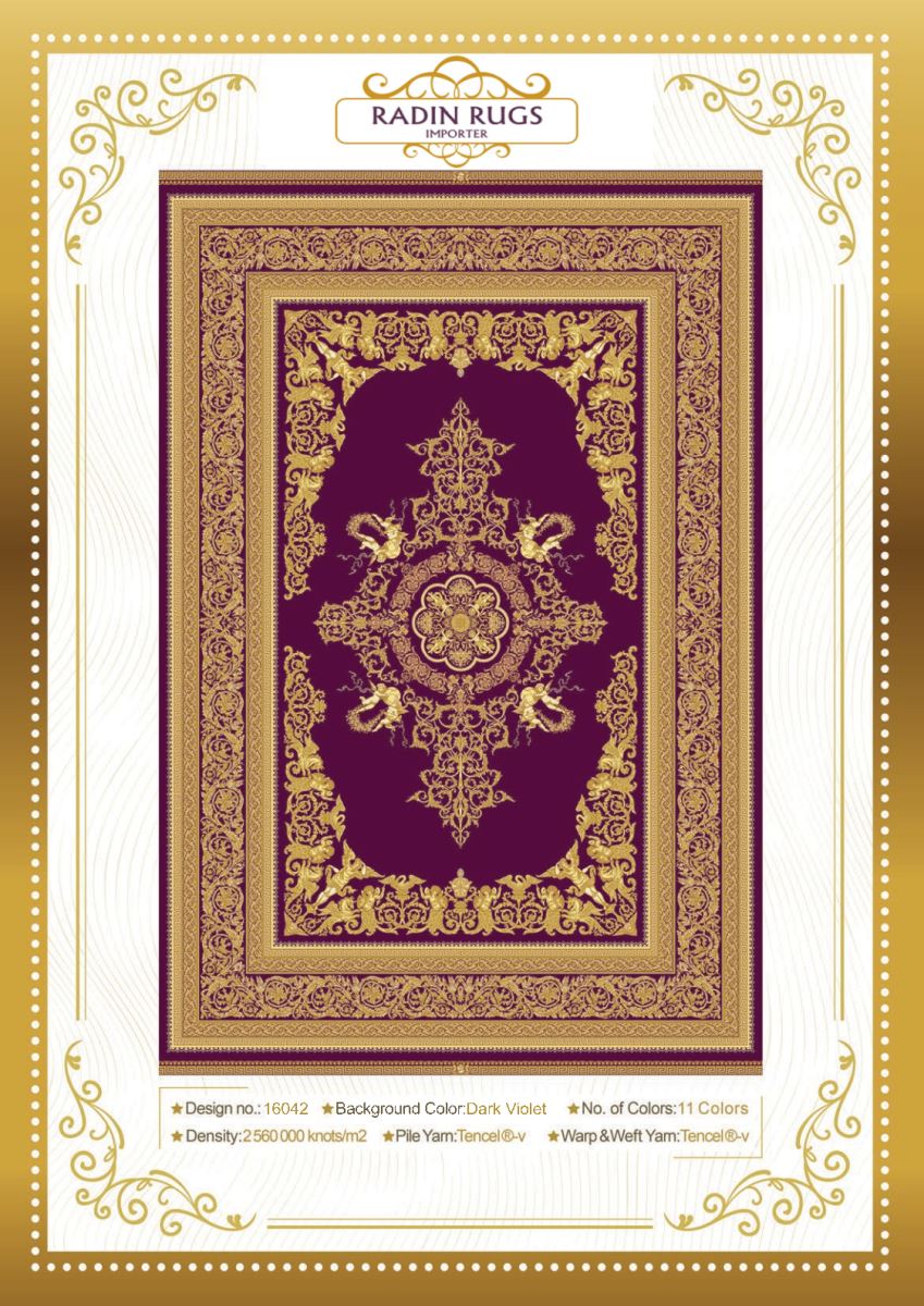 Persian Hand Loom Silk Rug 145