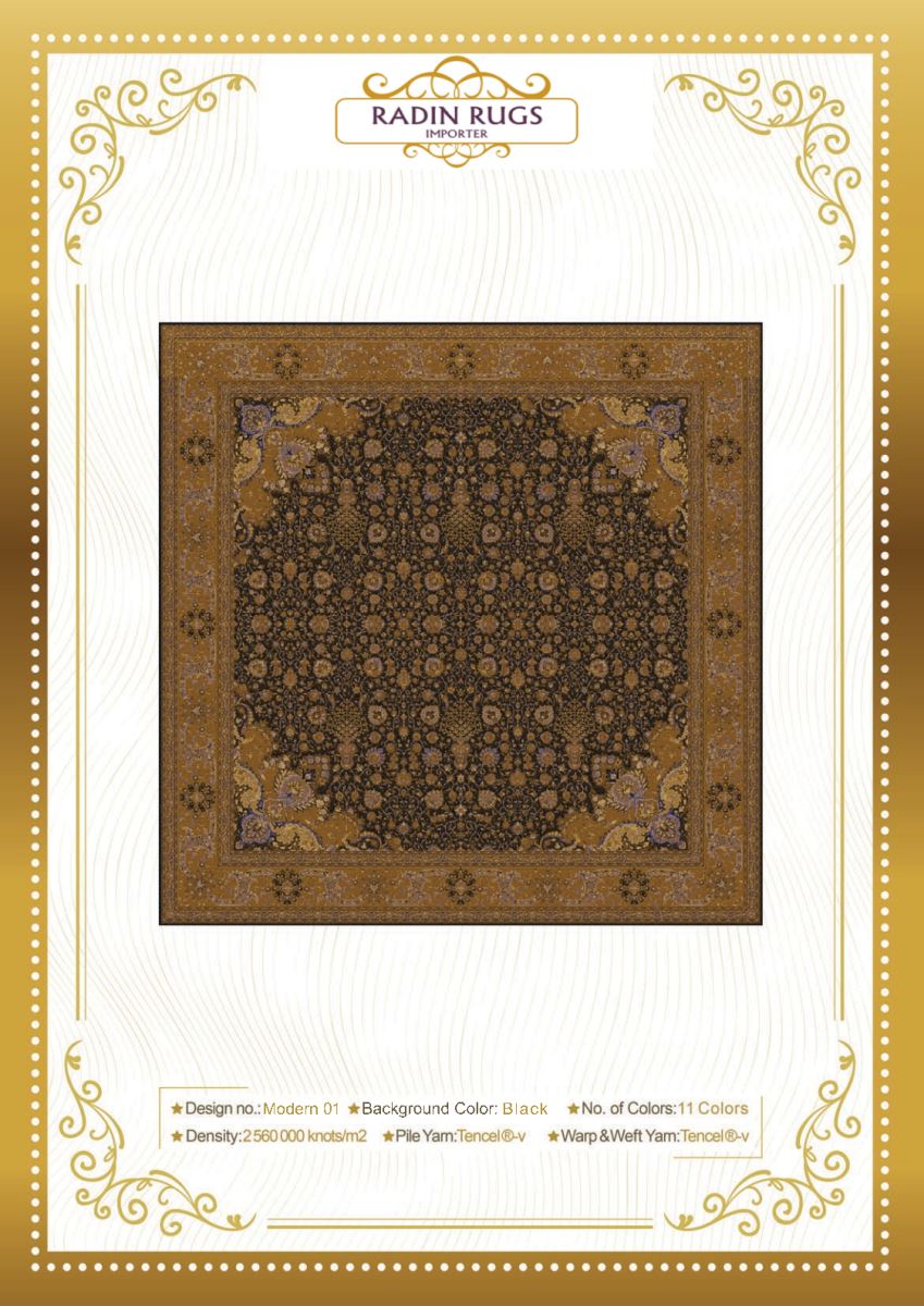 Persian Hand Loom Silk Rug 161