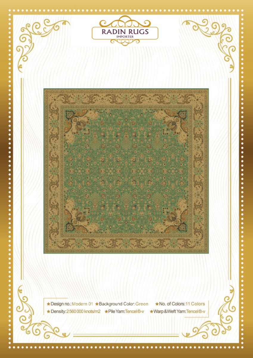 Persian Hand Loom Silk Rug 163