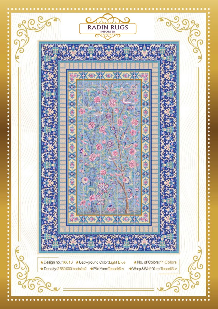 Persian Hand Loom Silk Rug 28
