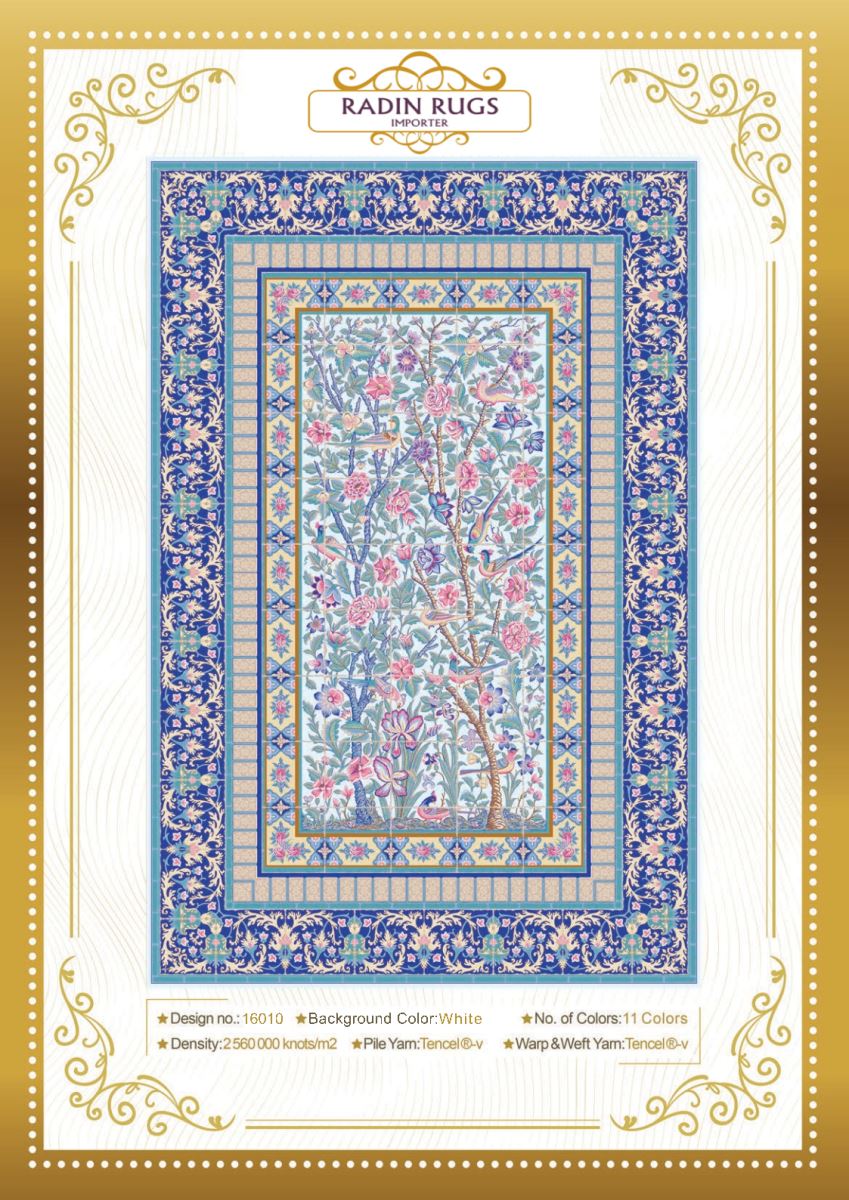 Persian Hand Loom Silk Rug 29