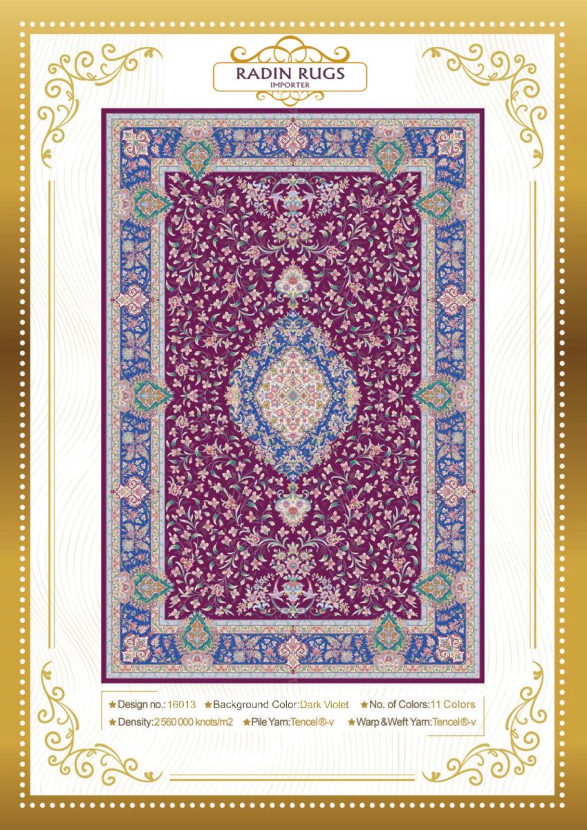 Persian Hand Loom Silk Rug 38