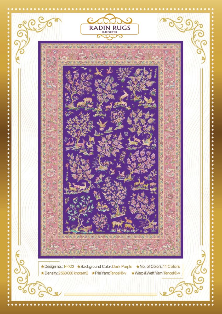 Persian Hand Loom Silk Rug 63