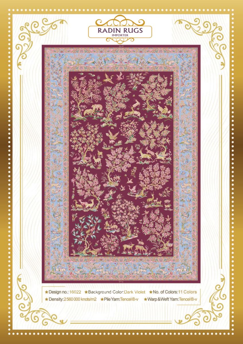 Persian Hand Loom Silk Rug 65