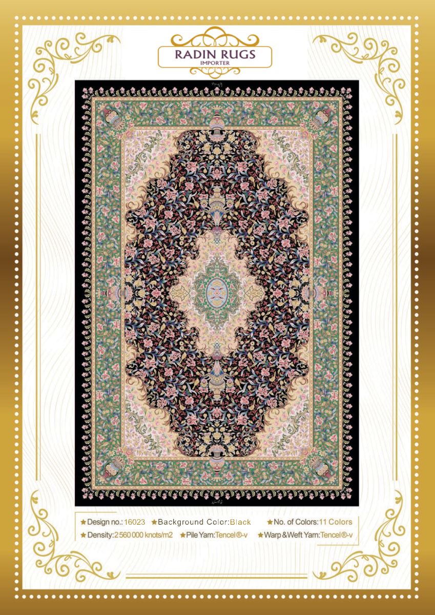 Persian Hand Loom Silk Rug 69