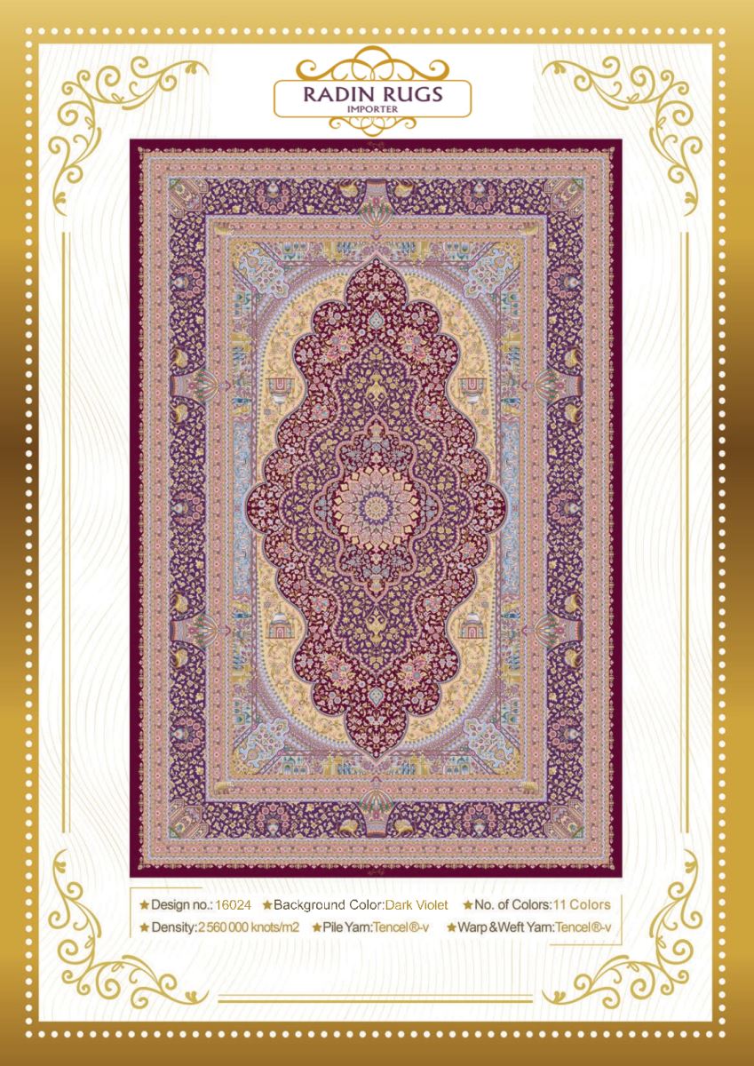 Persian Hand Loom Silk Rug 74