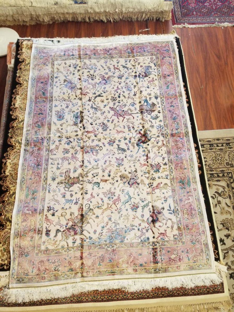 Persian Hand Loom Silk Rug 194