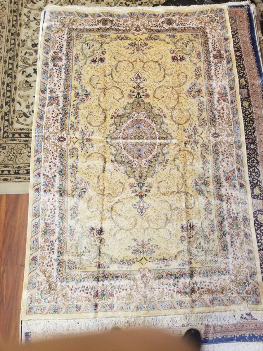 Persian Hand Loom Silk Rug 183 SOLD