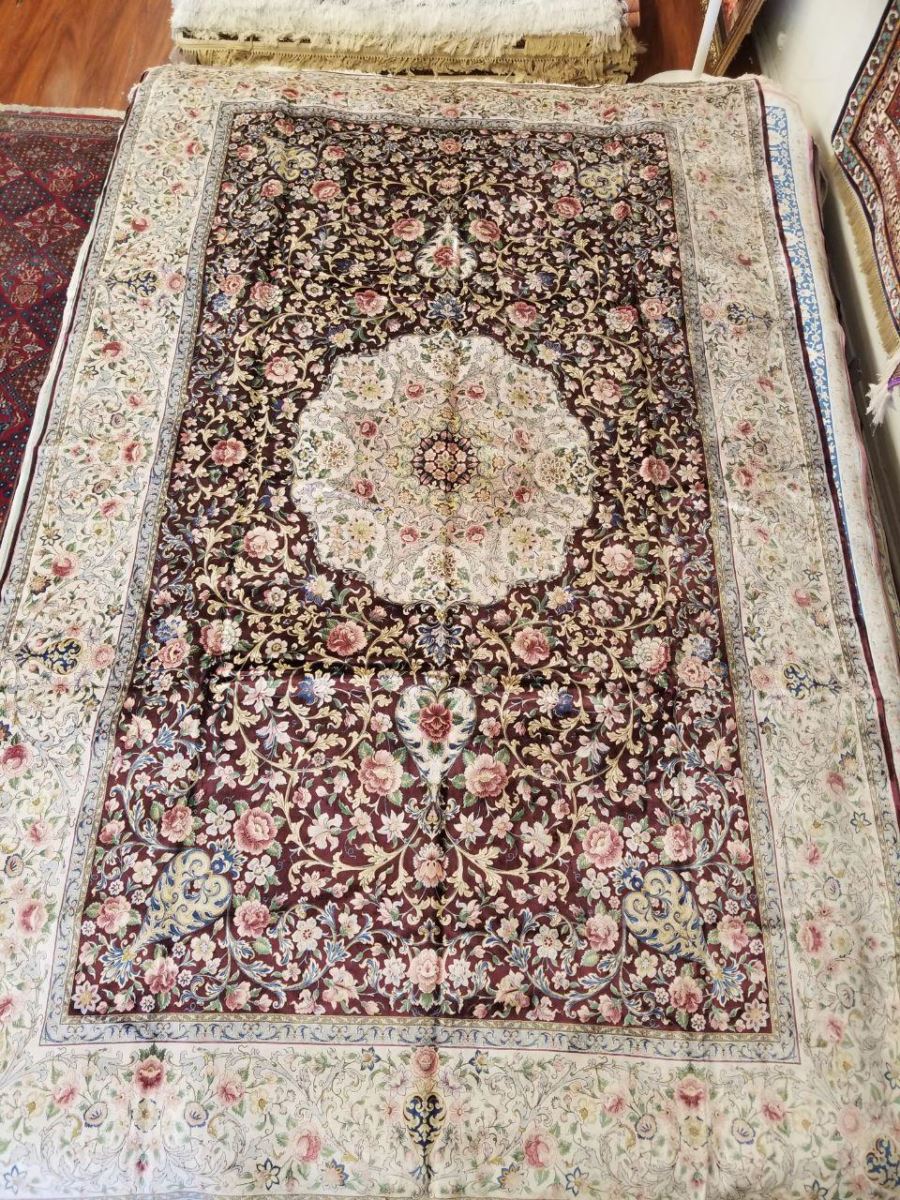 Persian Hand Loom Silk Rug 175