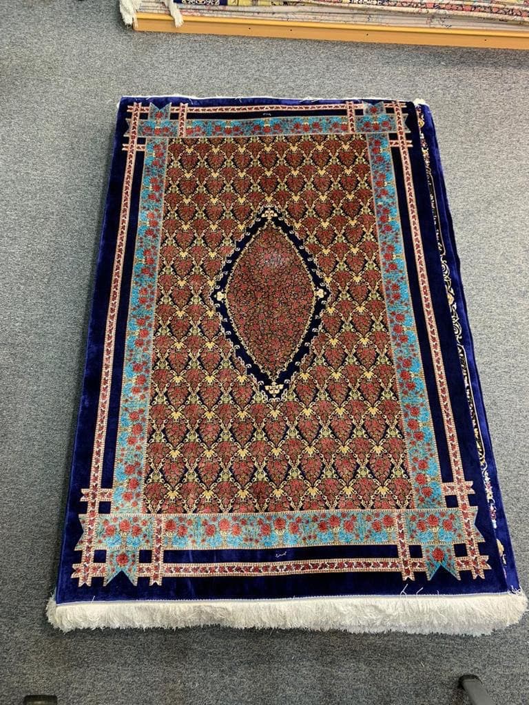 Persian Hand Loom Silk Rug 209 SOLD