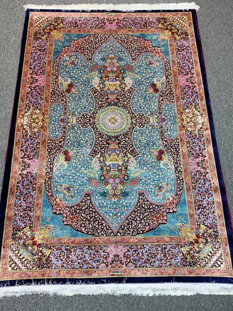 Persian Hand Loom Silk Rug 207 SOLD