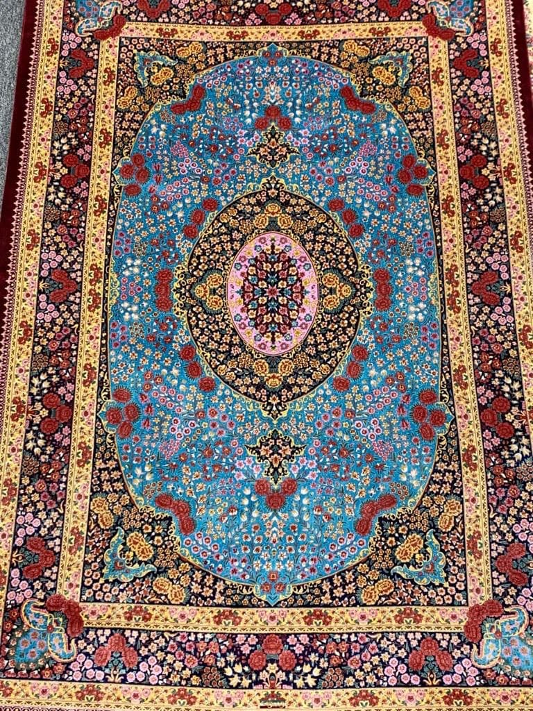 Persian Hand Loom Silk Rug 203 SOLD